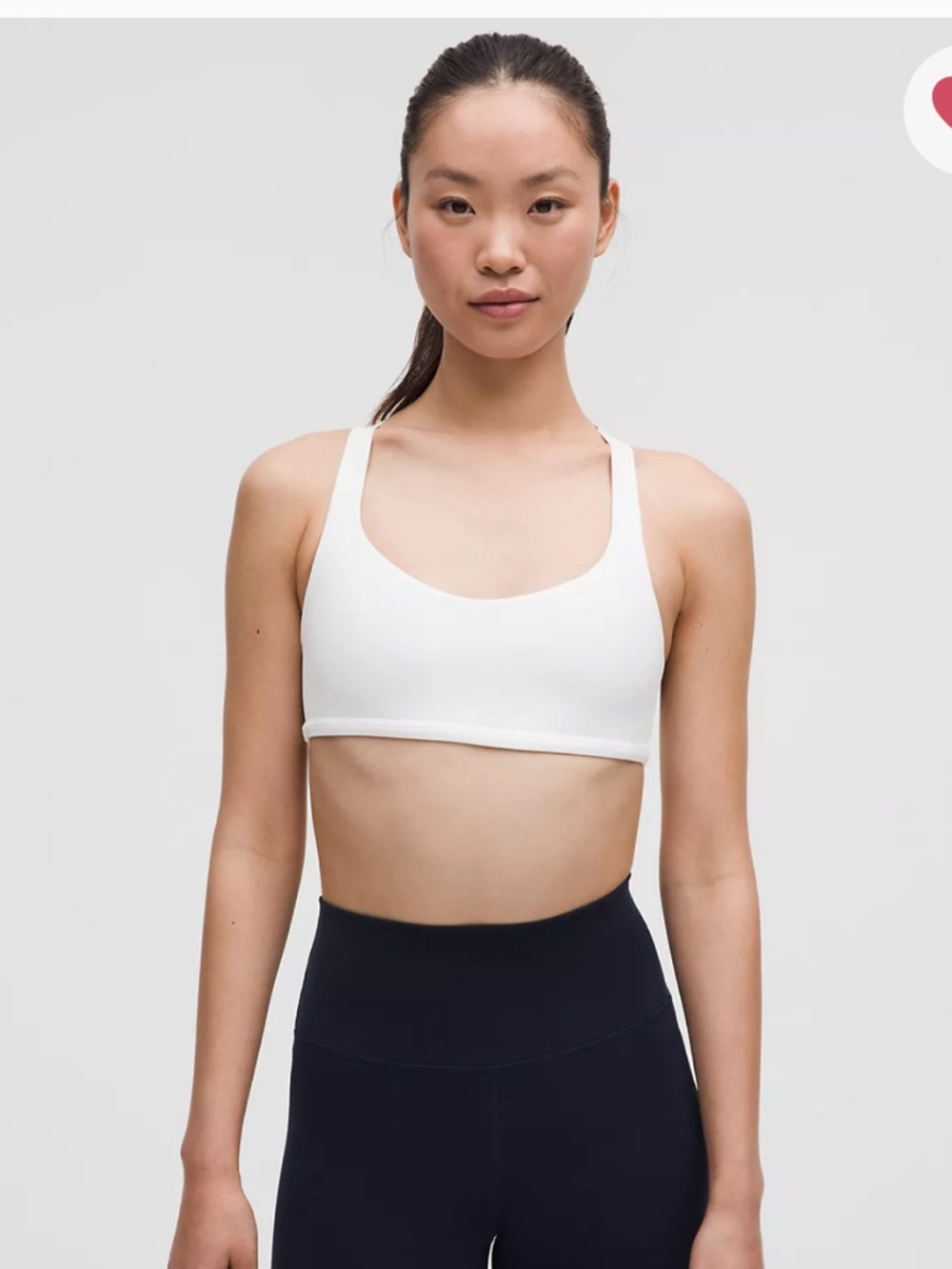 lululemon free to be light support sports top